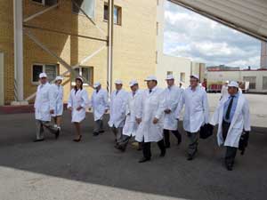 «Микояновский мясокомбинат» посетила высокая правительственная делегация